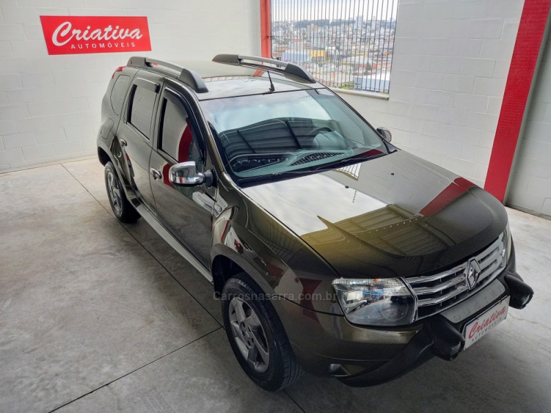 DUSTER RENAULT DUSTER 1.6 TECH ROAD DYNAMIQUE 4X2 16V FLEX 4P MANUAL - 2013 - CAXIAS DO SUL