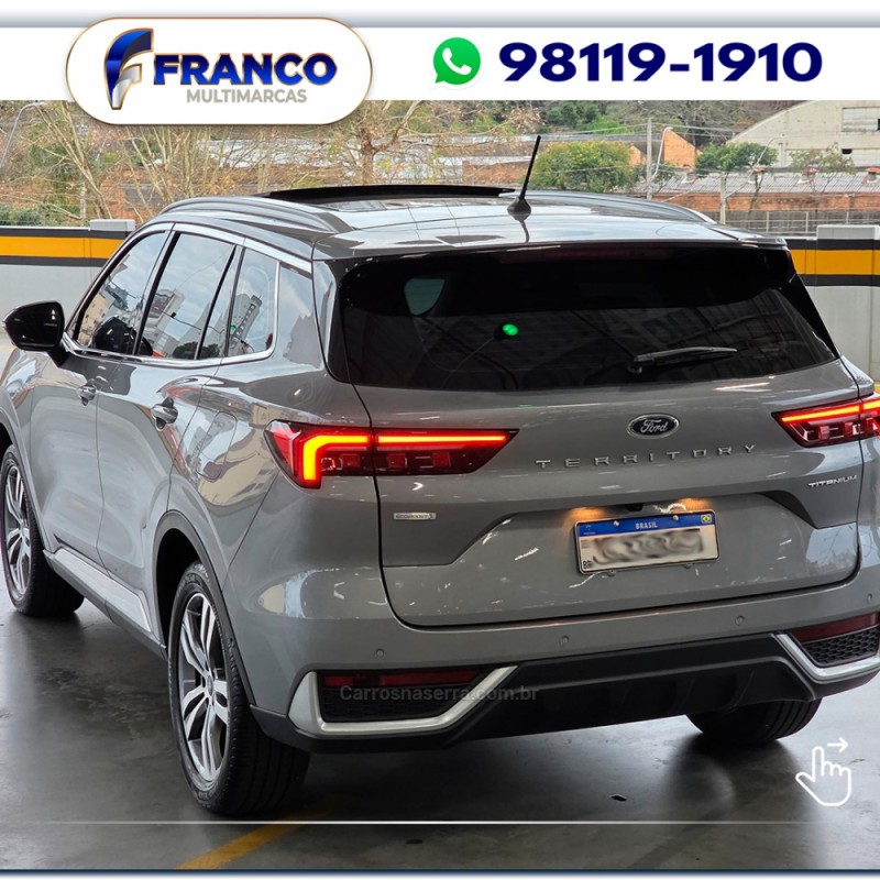 TERRITORY 1.5 GTDI ECOBOOST TITANIUM 16V GASOLINA 4P AUTOMÁTICO - 2025 - VACARIA