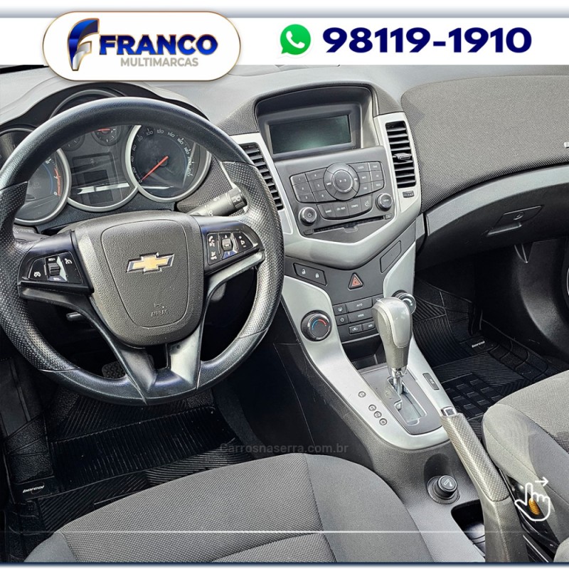 CRUZE 1.8 LT 16V FLEX 4P AUTOMÁTICO - 2013 - VACARIA