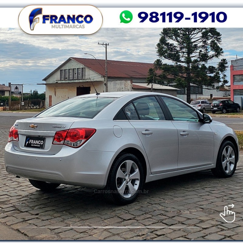 CRUZE 1.8 LT 16V FLEX 4P AUTOMÁTICO - 2013 - VACARIA
