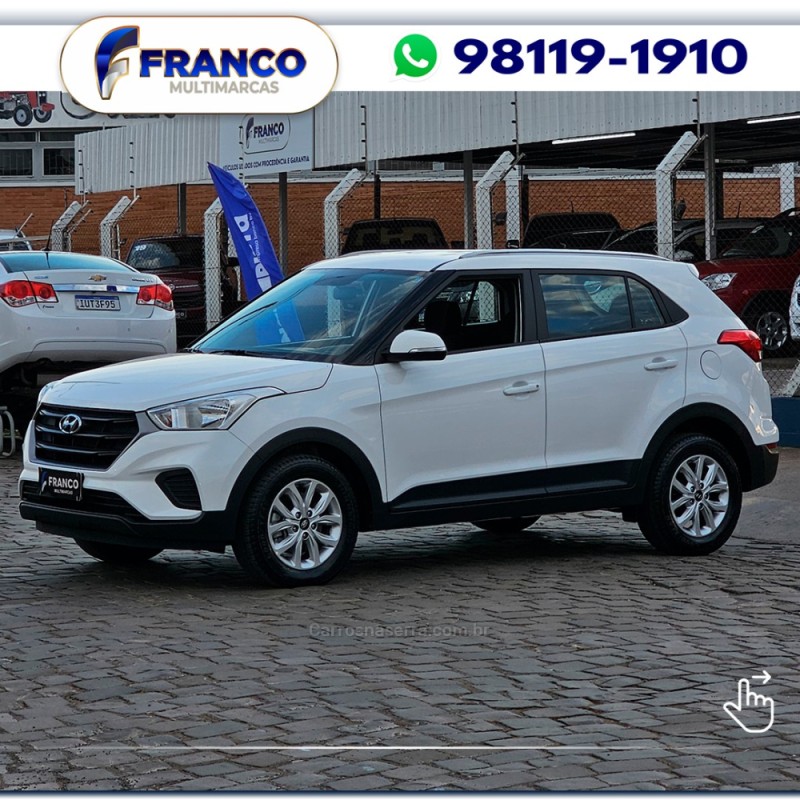 creta 1.6 action 16v 4p flex automatico 2021 vacaria
