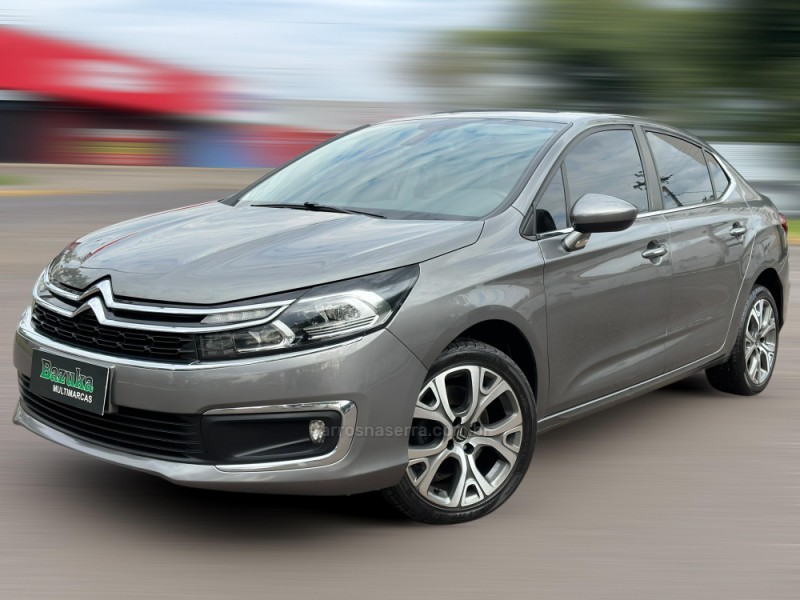 c4 lounge 1.6 shine 16v turbo flex 4p automatico 2019 novo hamburgo