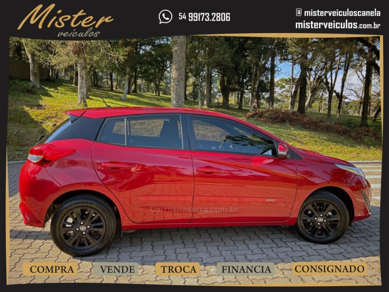 YARIS 1.5 XL PLUS CONNECT 16V FLEX 4P AUTOMÁTICO - 2022 - CANELA