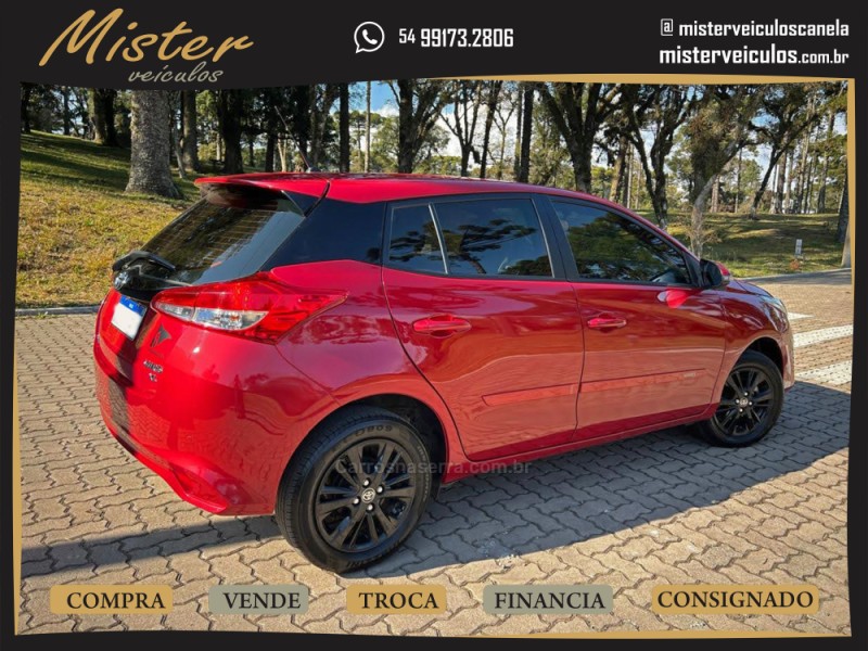 YARIS 1.5 XL PLUS CONNECT 16V FLEX 4P AUTOMÁTICO - 2022 - CANELA