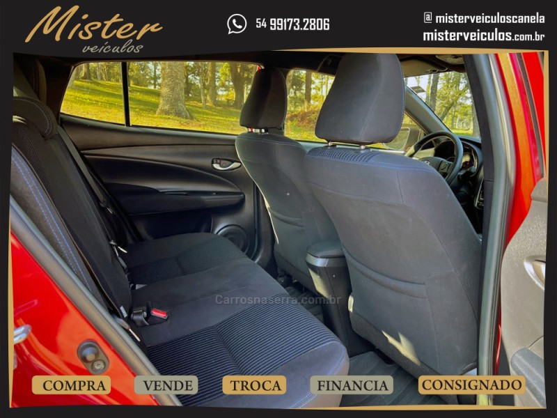 YARIS 1.5 XL PLUS CONNECT 16V FLEX 4P AUTOMÁTICO - 2022 - CANELA