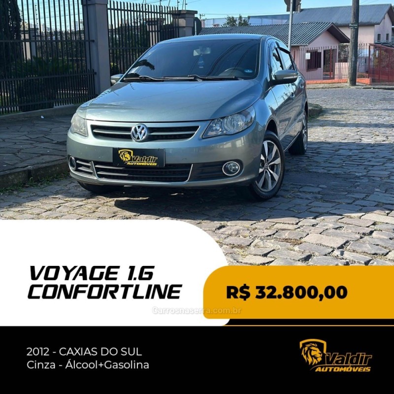 voyage 1.6 mi comfortline 8v flex 4p manual 2012 caxias do sul