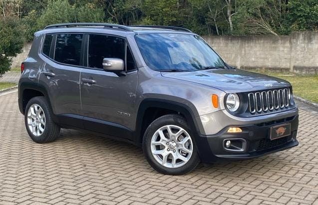 renegade 1.8 16v flex longitude 4p automatico 2017 canela