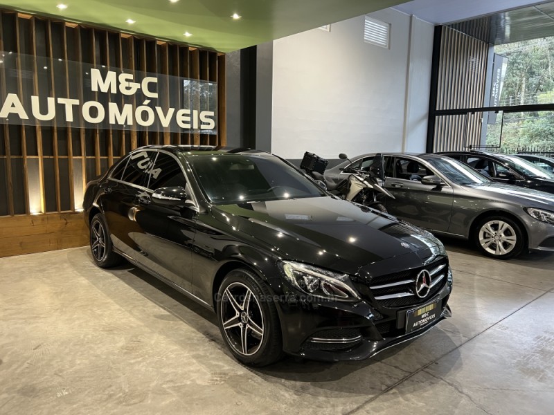 C 180 1.6 CGI AVANTGARDE 16V TURBO GASOLINA 4P AUTOMÁTICO - 2015 - CAXIAS DO SUL
