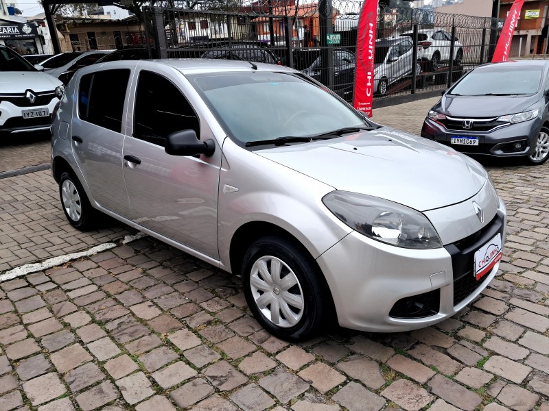 SANDERO 1.0 AUTHENTIQUE 16V FLEX 4P MANUAL - 2014 - CAXIAS DO SUL