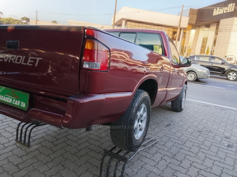 S10 2.2 EFI DLX 4X2 CS 8V GASOLINA 2P MANUAL - 1995 - CAXIAS DO SUL