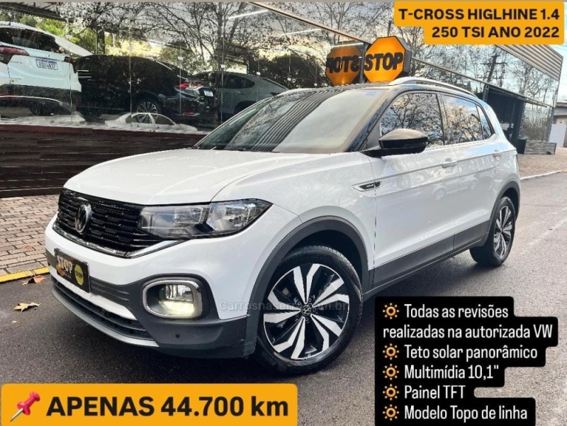 t cross 1.4 highline tsi 16v flex 4p automatico 2022 dois irmaos