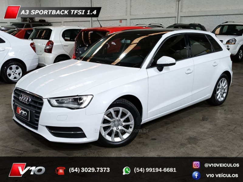 a3 1.4 tfsi sportback 16v gasolina 4p s tronic 2016 caxias do sul