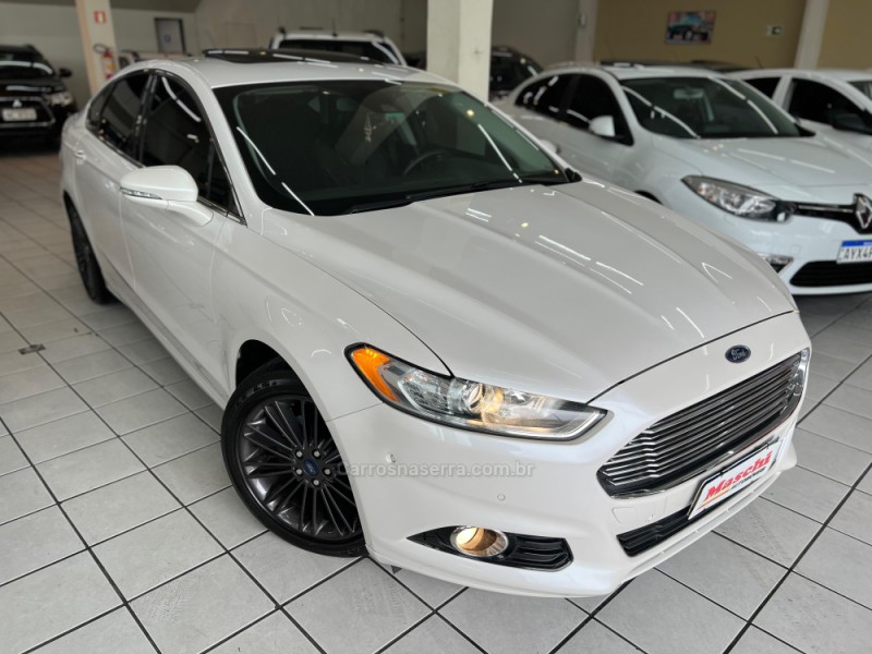 FUSION 2.0 TITANIUM GTDI ECOBOOST AWD AUTOMÁTICO - 2014 - CAXIAS DO SUL