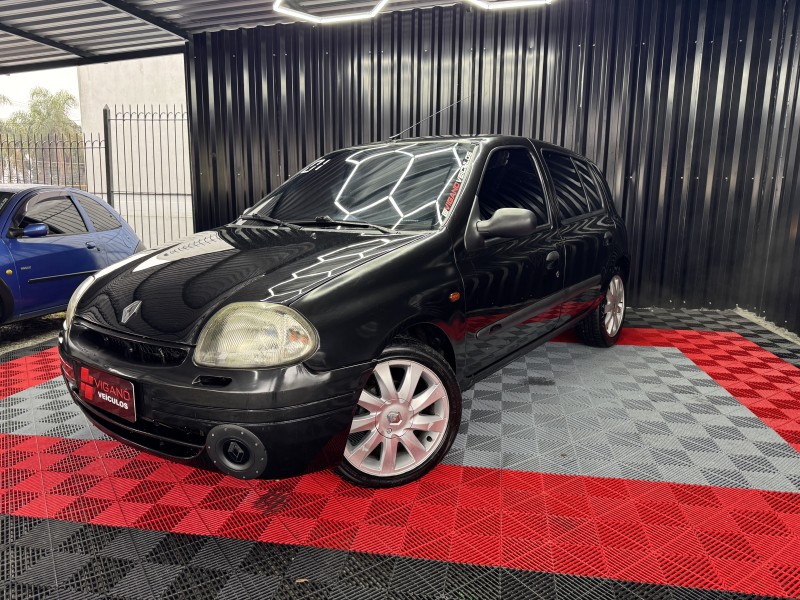 clio 1.0 rn 8v gasolina 4p manual 2001 caxias do sul