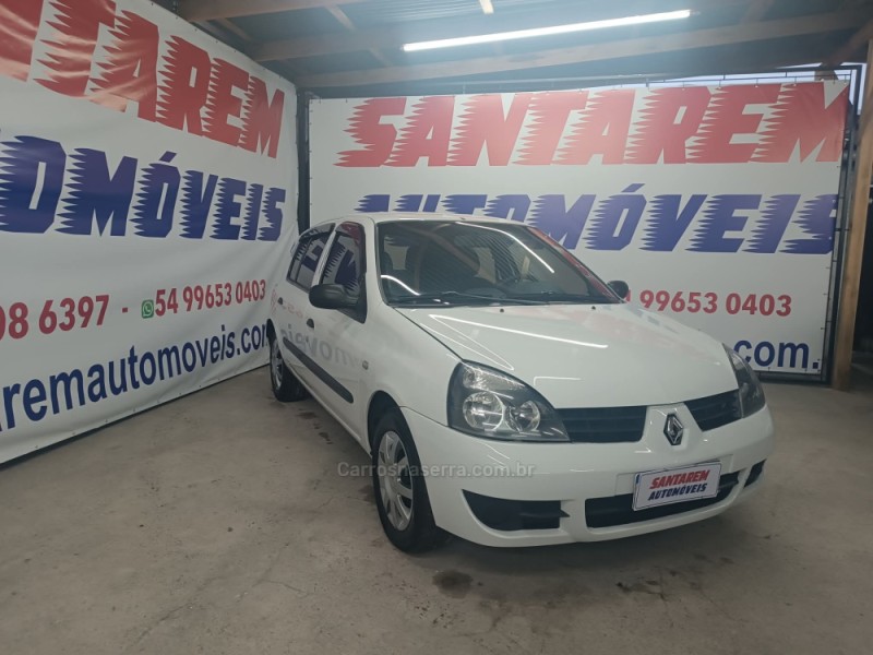 CLIO 1.0 AUTHENTIQUE 8V GASOLINA 4P MANUAL - 2007 - CAXIAS DO SUL