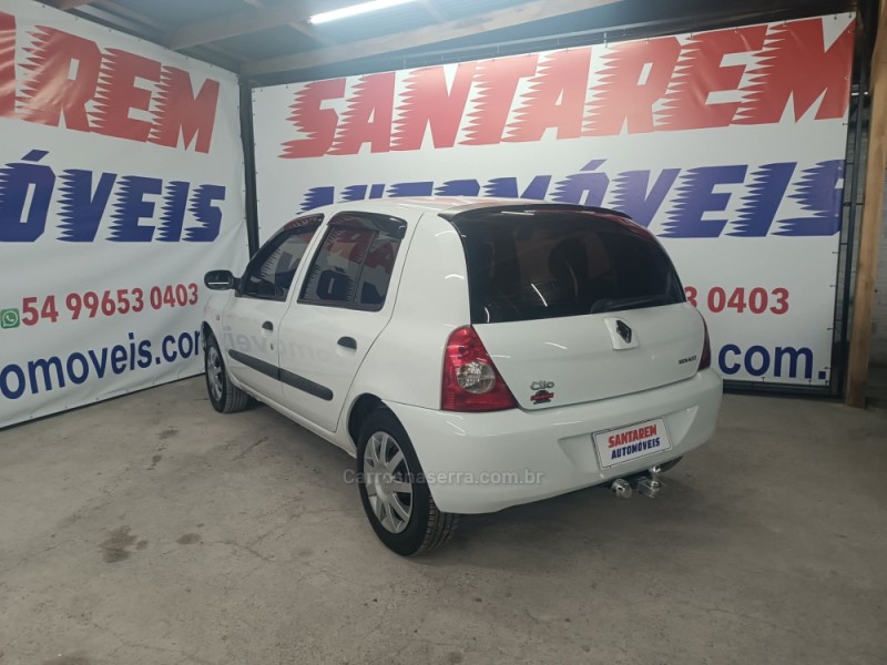 CLIO 1.0 AUTHENTIQUE 8V GASOLINA 4P MANUAL - 2007 - CAXIAS DO SUL