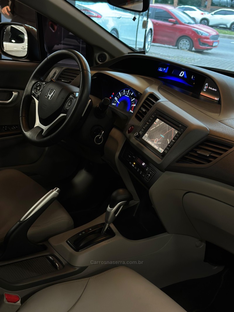 CIVIC 1.8 EXS 16V FLEX 4P AUTOMÁTICO - 2013 - CAXIAS DO SUL