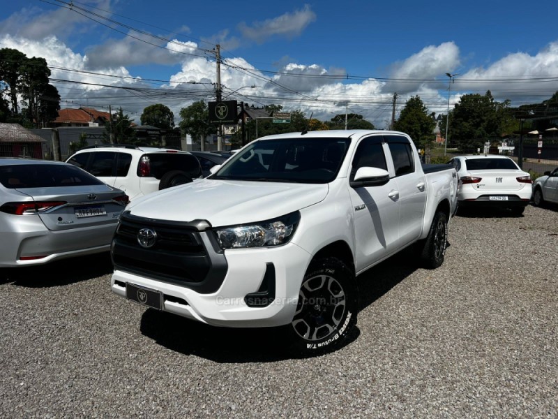 hilux 2.8 sr 4x4 cd 16v diesel 4p automatico 2021 canela