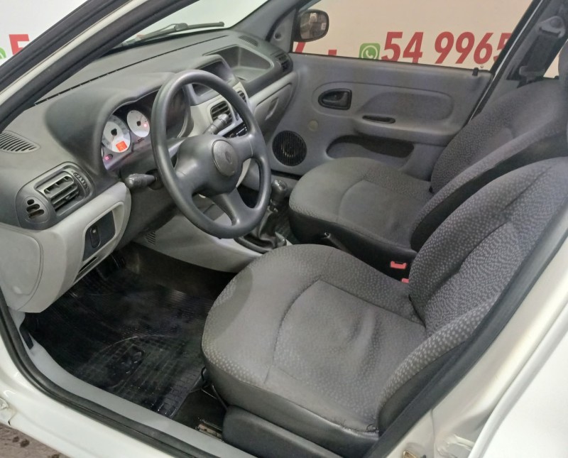 CLIO 1.0 AUTHENTIQUE 8V GASOLINA 4P MANUAL - 2007 - CAXIAS DO SUL
