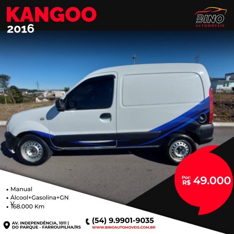 kangoo 1.6 expression 16v flex 4p manual 2016 farroupilha
