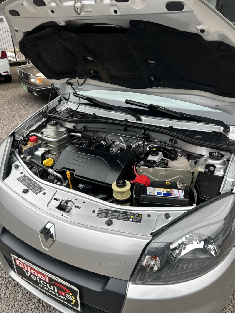 SANDERO 1.0 AUTHENTIQUE 8V FLEX 4P MANUAL - 2014 - CARAZINHO