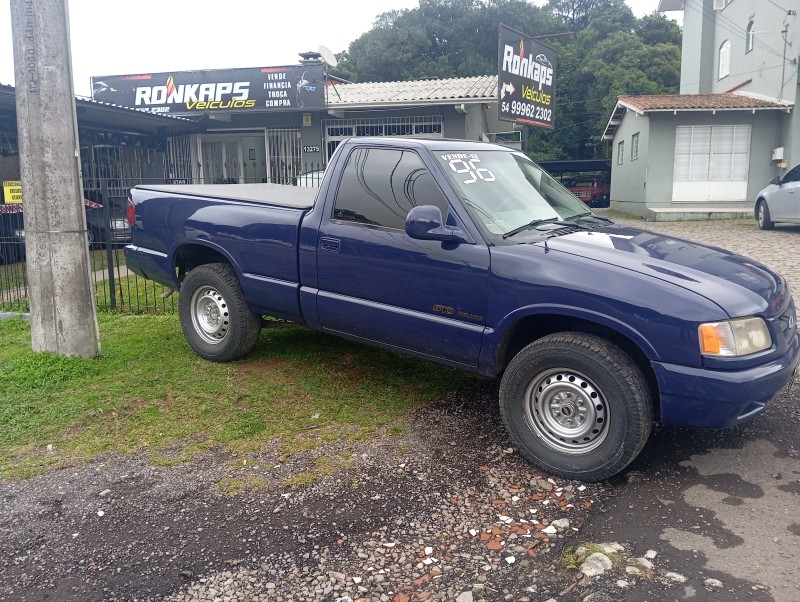 S10 2.2 EFI STD 4X2 CS 8V GASOLINA 2P MANUAL - 1996 - CAXIAS DO SUL