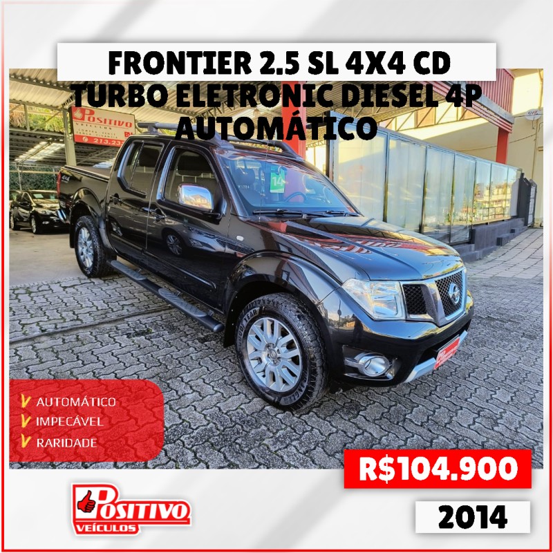 FRONTIER 2.5 SL 4X4 CD TURBO ELETRONIC DIESEL 4P AUTOMÁTICO - 2014 - CAXIAS DO SUL