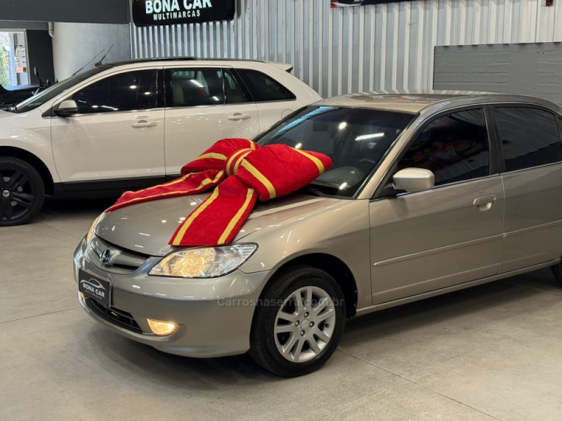 CIVIC 1.7 LXL 16V GASOLINA 4P AUTOMÁTICO - 2004 - CAXIAS DO SUL
