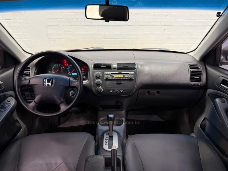 CIVIC 1.7 LXL 16V GASOLINA 4P AUTOMÁTICO - 2004 - CAXIAS DO SUL
