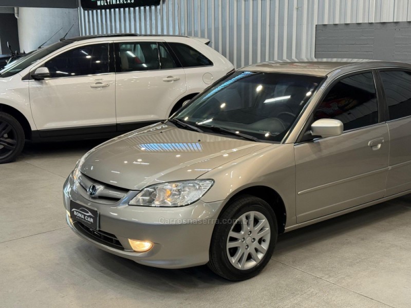 CIVIC 1.7 LXL 16V GASOLINA 4P AUTOMÁTICO - 2004 - CAXIAS DO SUL