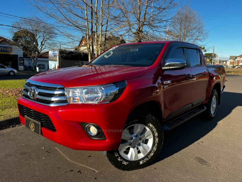 HILUX 2.7 SRV 4X2 CD 16V FLEX 4P AUTOMÁTICO - 2018 - CANELA