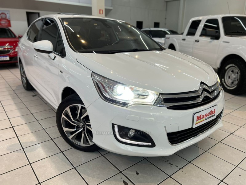 C4 LOUNGE 1.6 EXCLUSIVE 16V TURBO FLEX 4P AUTOMÁTICO - 2018 - CAXIAS DO SUL
