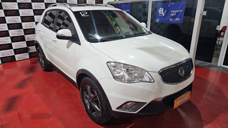 KORANDO 2.0 GLS 4X4 16V TURBO DIESEL 4P AUTOMÁTICO - 2012 - CAXIAS DO SUL