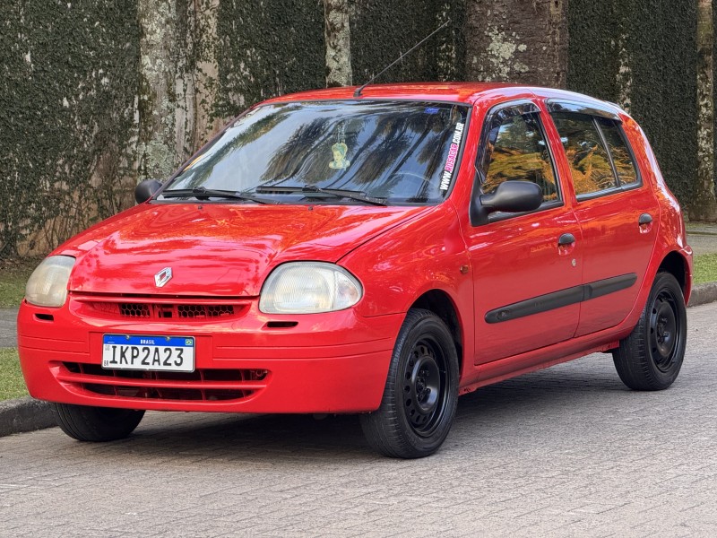 clio 1.0 rl 8v gasolina 4p manual 2002 caxias do sul