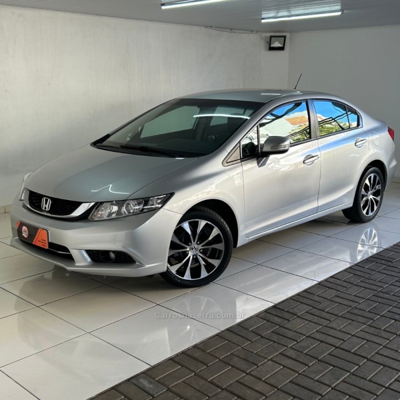 civic 2.0 lxr 16v flex 4p automatico 2015 vacaria