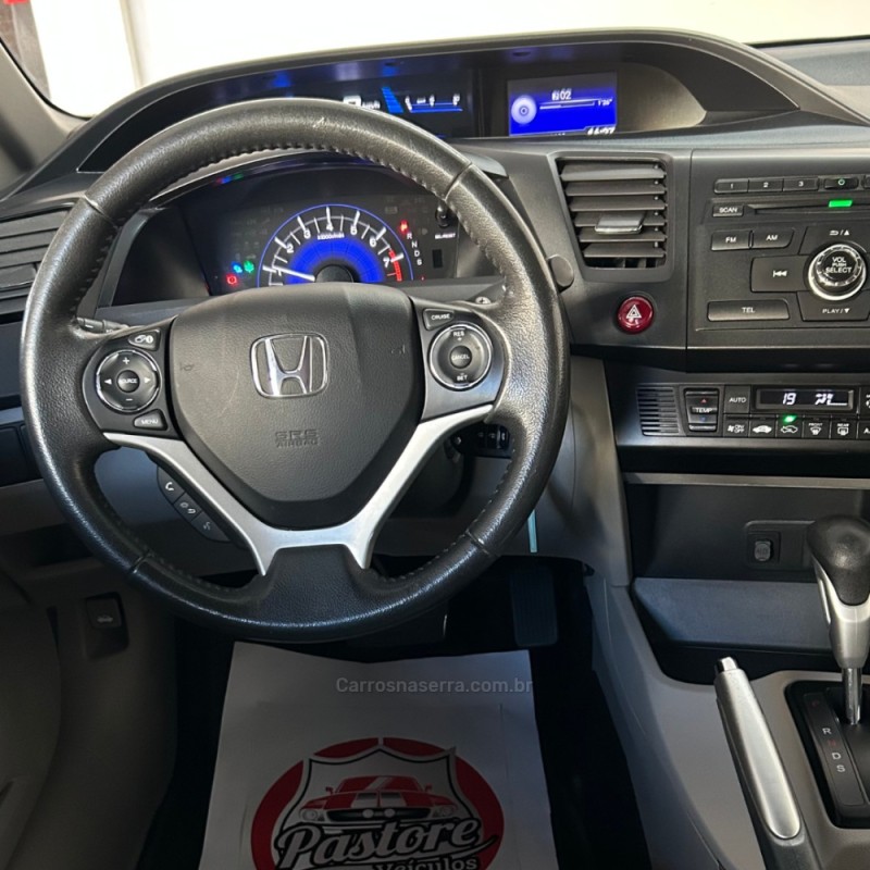 CIVIC 2.0 LXR 16V FLEX 4P AUTOMÁTICO - 2015 - VACARIA