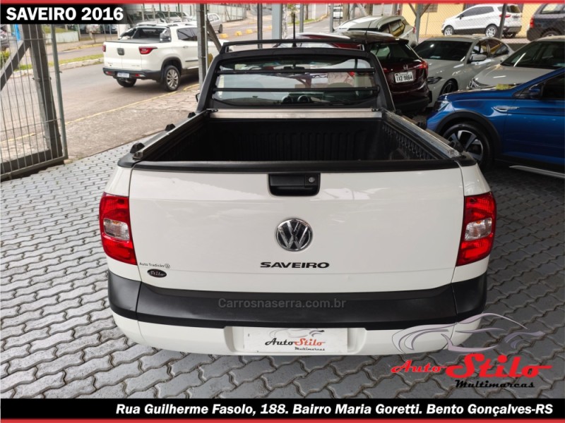 SAVEIRO 1.6 MI TRENDLINE CS 8V FLEX 2P MANUAL - 2016 - BENTO GONçALVES