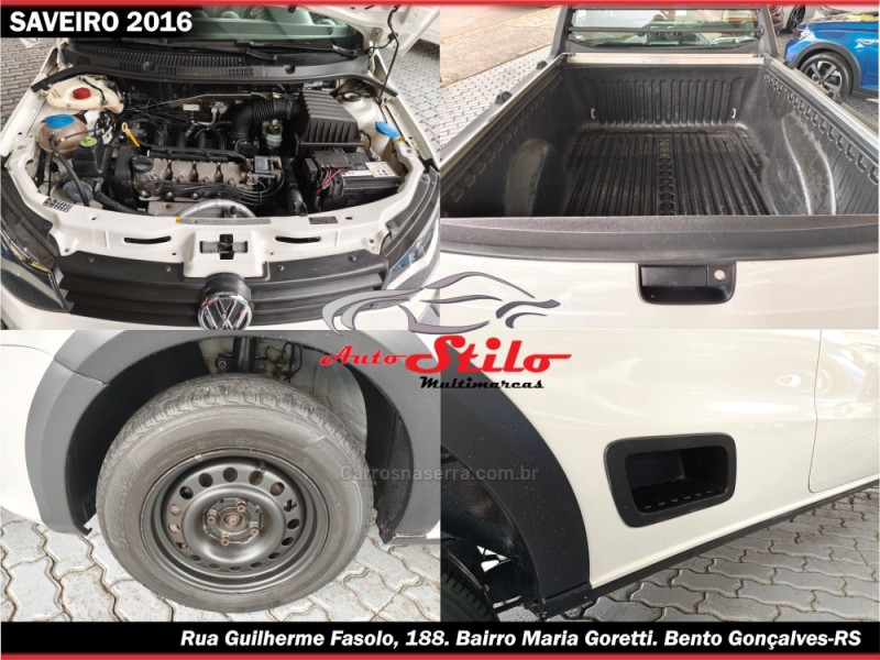 SAVEIRO 1.6 MI TRENDLINE CS 8V FLEX 2P MANUAL - 2016 - BENTO GONçALVES