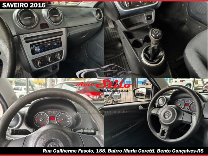 SAVEIRO 1.6 MI TRENDLINE CS 8V FLEX 2P MANUAL - 2016 - BENTO GONçALVES
