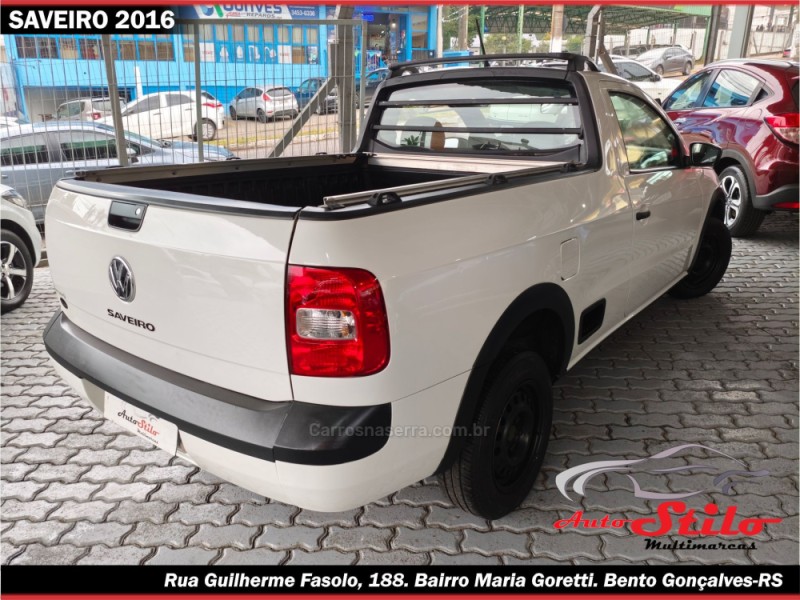 SAVEIRO 1.6 MI TRENDLINE CS 8V FLEX 2P MANUAL - 2016 - BENTO GONçALVES