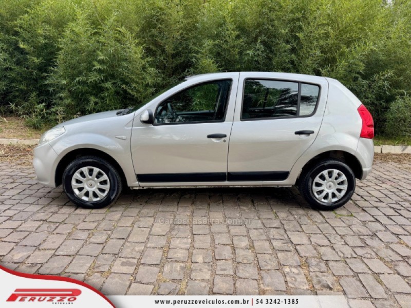 SANDERO 1.0 EXPRESSION 16V FLEX 4P MANUAL - 2012 - NOVA PRATA