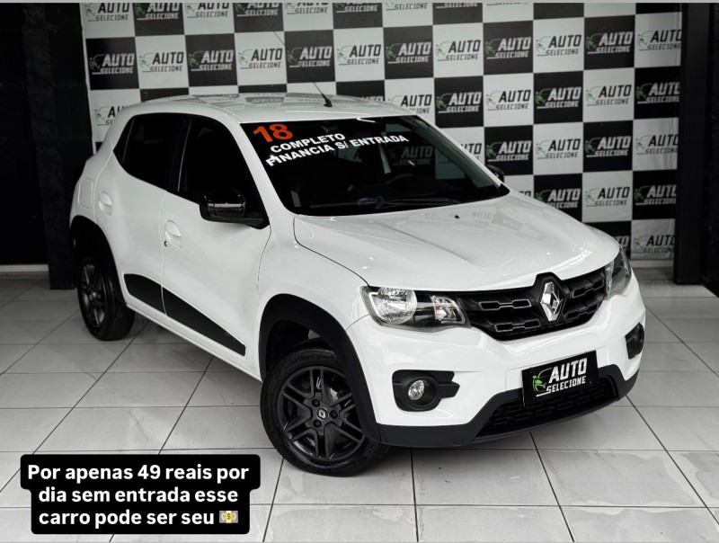 kwid 1.0 12v sce flex intense manual 2018 caxias do sul