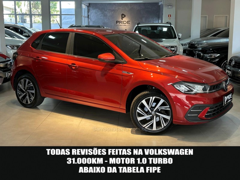 polo 1.0 170 tsi 12v highline flex 4p automatico 2024 caxias do sul