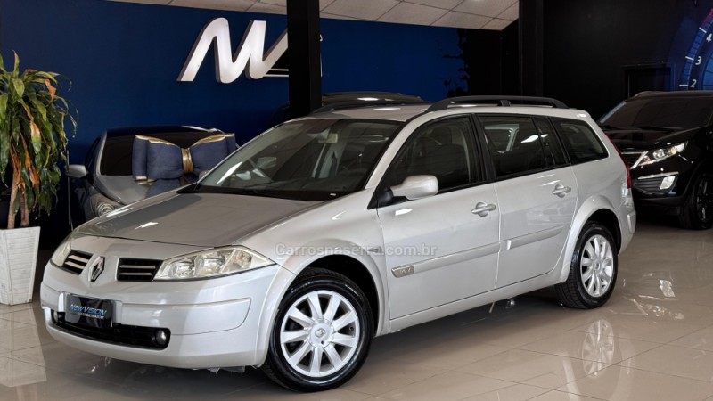 MÉGANE 1.6 DYNAMIQUE GRAND TOUR 16V FLEX 4P MANUAL - 2012 - ESTâNCIA VELHA