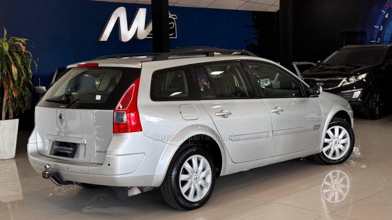 MÉGANE 1.6 DYNAMIQUE GRAND TOUR 16V FLEX 4P MANUAL - 2012 - ESTâNCIA VELHA
