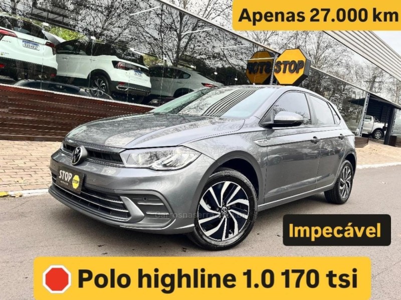 polo 1.0 170 tsi 12v highline flex 4p automatico 2024 dois irmaos