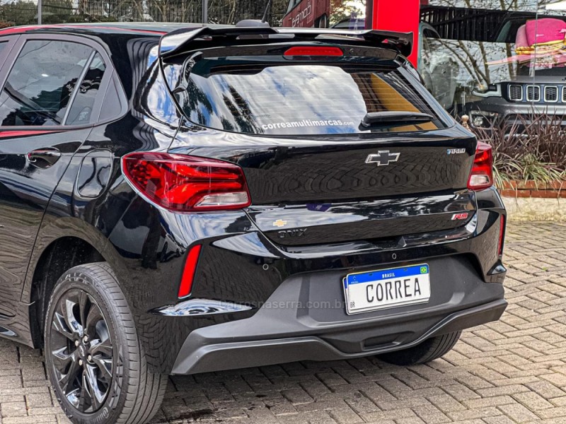 ONIX 1.0 HATCH RS 12V TURBO 4P AUTOMÁTICO - 2024 - CANELA