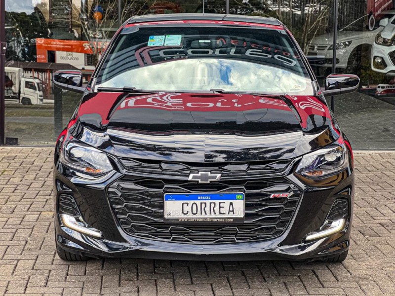 ONIX 1.0 HATCH RS 12V TURBO 4P AUTOMÁTICO - 2024 - CANELA
