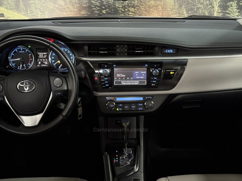 COROLLA 2.0 XEI 16V FLEX 4P AUTOMÁTICO - 2017 - GARIBALDI