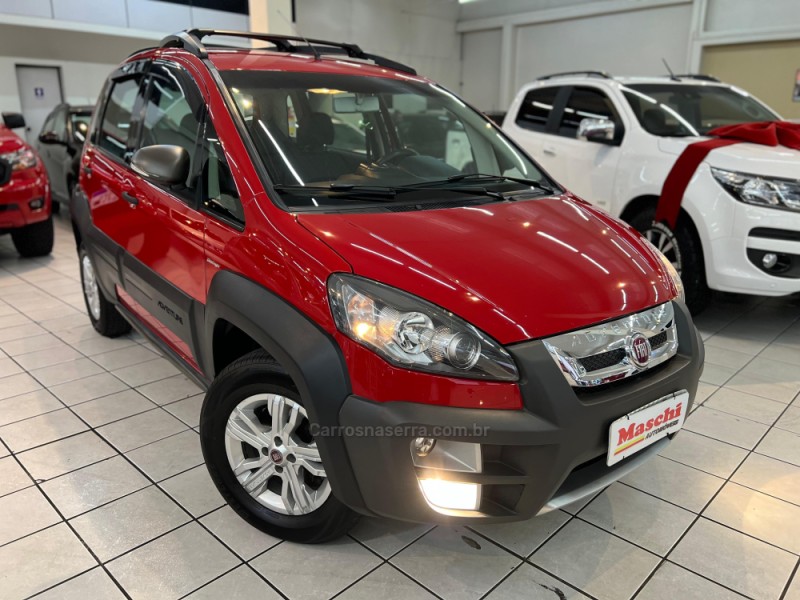 IDEA 1.8 MPI ADVENTURE 8V FLEX 4P AUTOMATIZADO - 2013 - CAXIAS DO SUL